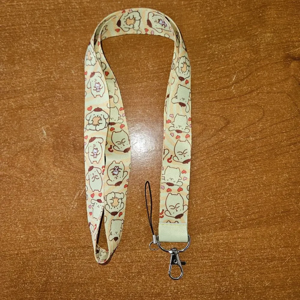 Pompompurin Lanyard Sweet Golden Retriever Vibes for Your Everyday Carry